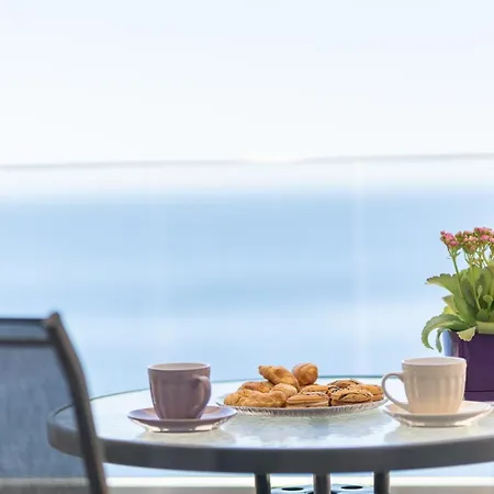 Apartment Mountain And Sea - Stunning Sea View Luxury Achlia